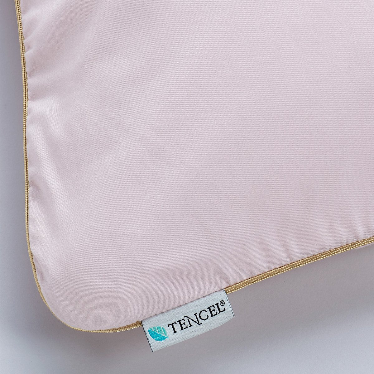 コットン・テンセル™ 枕カバー2枚組 50cmx70cm (ゴールドパイピング) - 画像6