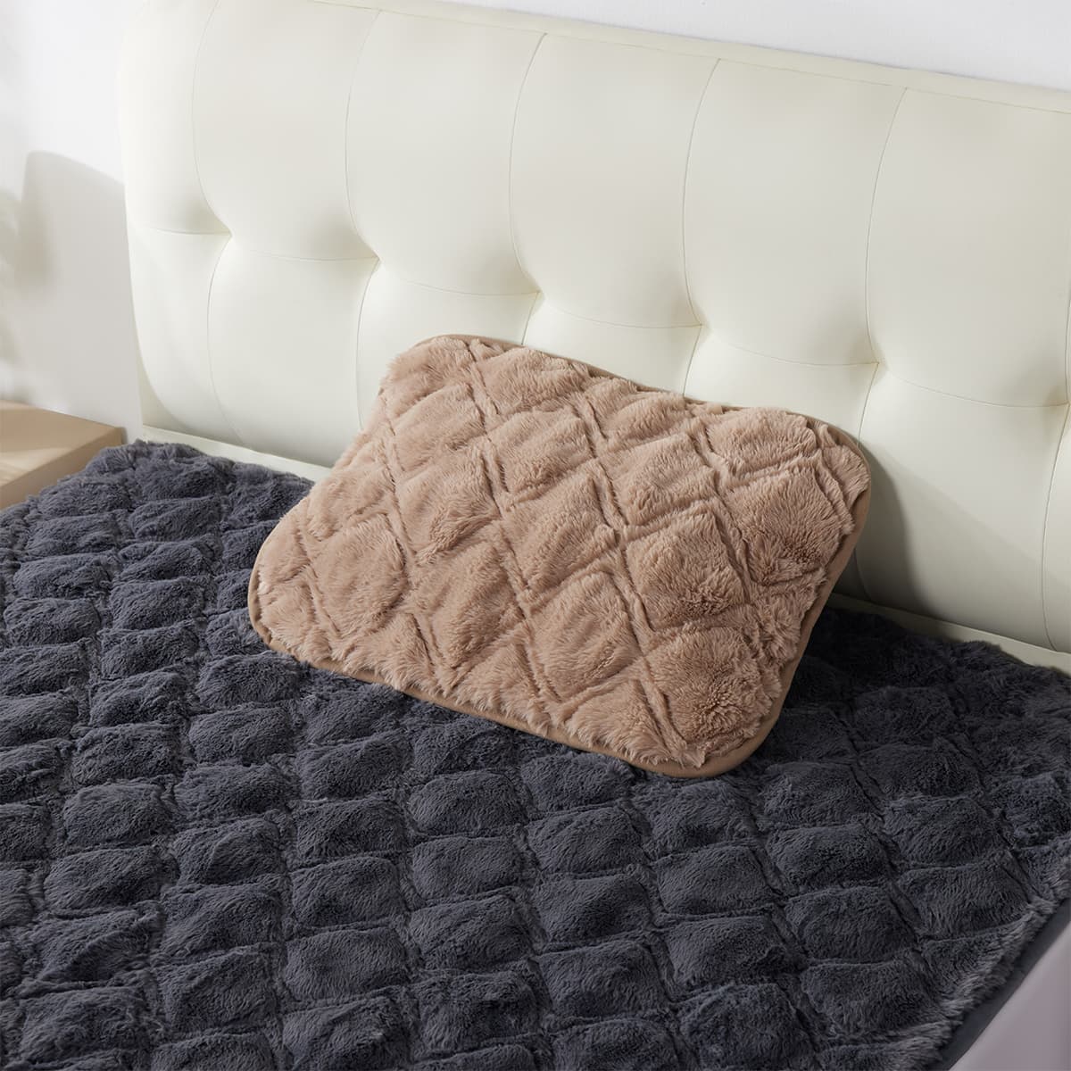 快眠タイムズ エアロゲル枕パッド(45×65cm・同色二枚組)