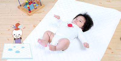 幼児用防水敷きパッド