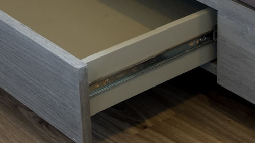 slide-rail-on-bed's-drawer