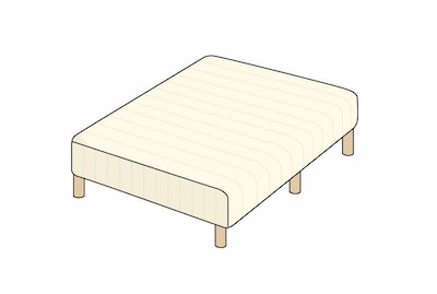 mattress-with-legs
