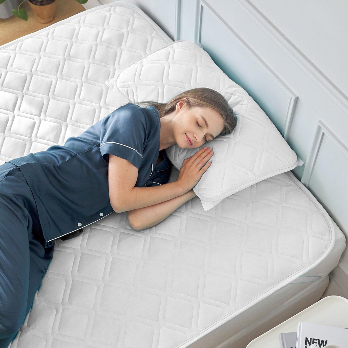 [美品] 快眠タイムズ 除湿消臭敷きパッド シングル 2枚セット リニューアル版 快眠タイムズ 除湿消臭敷きパッド