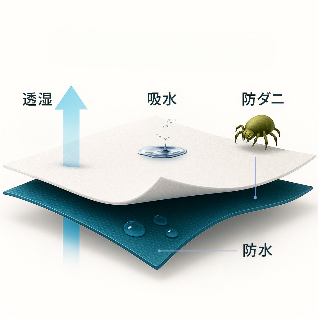 Save Your Bed™︎ マットレスプロテクター クラシック – 快眠タイムズ