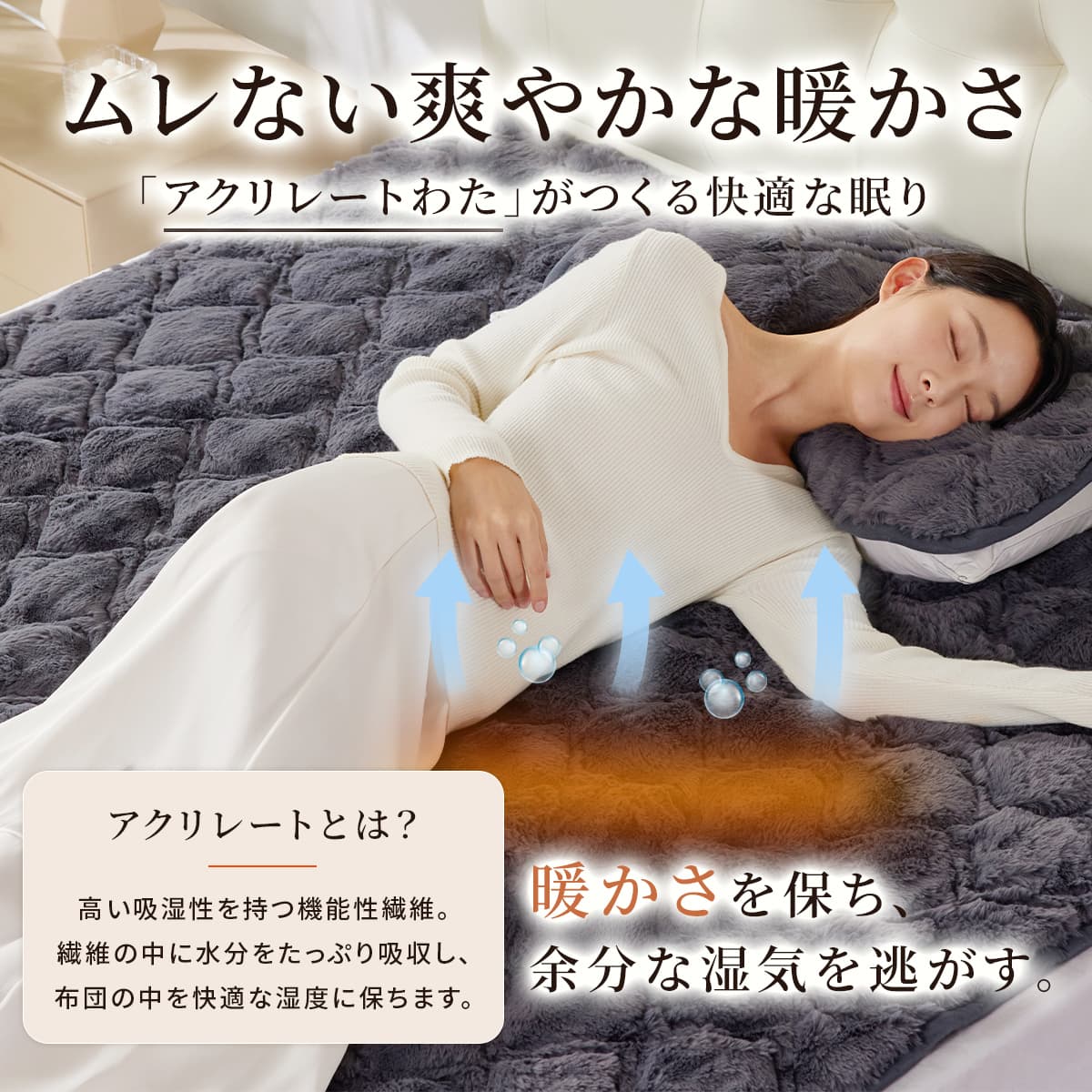 快眠タイムズ エアロゲル敷きパッド