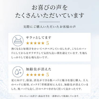 快眠タイムズ 除湿消臭敷きパッド2.0